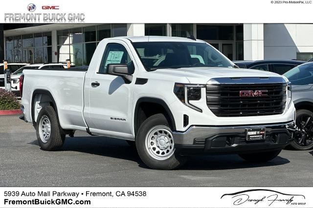 2026 GMC Sierra 1500 Pro in Summit White — front three-quarter view