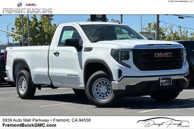 2026 GMC Sierra 1500 Pro in Summit White — front three-quarter view