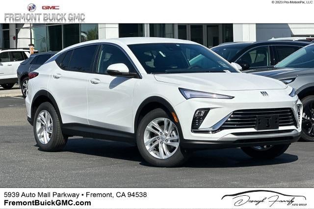 2026 Buick Envista Preferred in Summit White — front three-quarter view