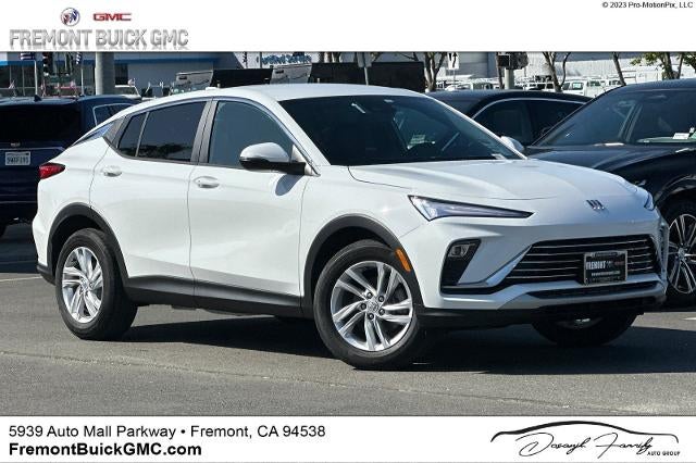 2026 Buick Envista Preferred in Summit White — front three-quarter view